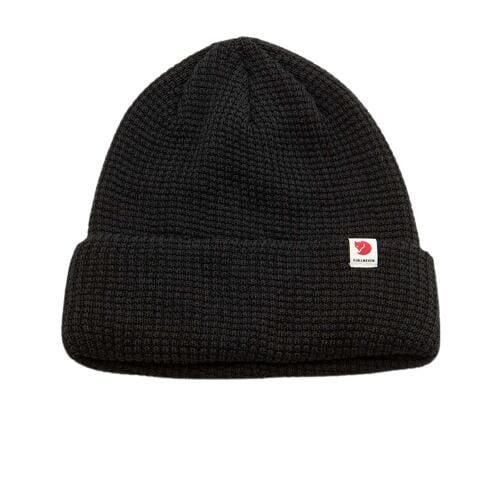 Czapka zimowa Fjällräven Tab Hat. Czarne czapki Fjällräven, bez wzorów. Za 160.15 zł.
