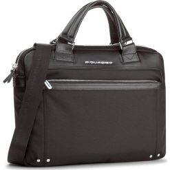 Torba na laptopa PIQUADRO - CA3339LK/N Czarny. Czarne torby na laptopa Piquadro, bez wzorów, z materiału. W wyprzedaży za 579.00 zł.