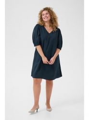 KAFFE curve Sukienka w kolorze morskim rozmiar: 46. Niebieskie sukienki KAFFE curve, bez wzorów, bez kołnierzyka, bez ramiączek, mini. Za 86.99 zł.