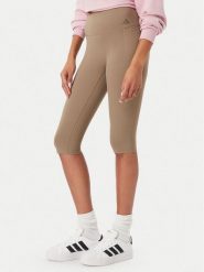 Adidas Legginsy Optime Contour Workout KV7456 Khaki Slim Fit. Brązowe legginsy Adidas, m, bez wzorów, z syntetyku. Za 259.99 zł.