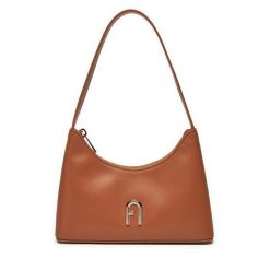Torebka Furla. Brązowe torebki klasyczne Furla, bez wzorów, bez dodatków. Za 739.99 zł.