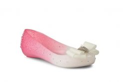 Baleriny Sca'viola 870 Pink, Róż/Biały, Silikon - 38. Czerwone baleriny Sca'viola, bez wzorów, z tworzywa sztucznego, z otwartym noskiem, bez obcasa. W wyprzedaży za 26.10 zł.