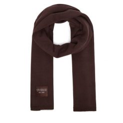 Szalik Guess. Brązowe szaliki Guess, z aplikacjami. Za 234.99 zł.