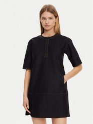 Max Mara Sukienka jeansowa 2516621017650 Granatowy Regular Fit. Niebieskie sukienki Max Mara, xl, bez wzorów, z bawełny, bez kołnierzyka, bez ramiączek. Za 589.99 zł.