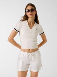 Guess Jeans Sweter 181553 Beżowy Classic Fit. Brązowe swetry Guess Jeans, xl, z aplikacjami, z jeansu, bez ramiączek. Za 379.99 zł.