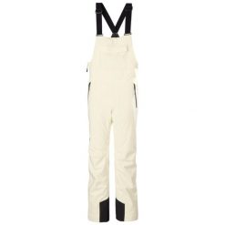 Damskie spodnie narciarskie na szelkach Helly Hansen Legendary. Białe spodnie narciarskie Helly Hansen, bez wzorów, narciarskie. Za 1,020.85 zł.