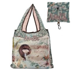 Zielona Torba Zakupowa Damska Anekke. Zielone shopper Anekke, bez wzorów, bez dodatków. Za 39.99 zł.