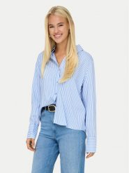 ONLY Koszula Berit 15320243 Błękitny Regular Fit. Niebieskie koszule Only, m, bez wzorów, z wiskozy, bez kołnierzyka, bez ramiączek. Za 139.99 zł.
