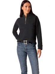 Heine Bluza w kolorze czarnym rozmiar: 38. Czarne bluzy Heine, bez wzorów, bez kaptura. Za 130.81 zł.