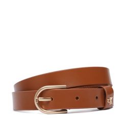 Pasek Damski Calvin Klein. Brązowe paski Calvin Klein, bez wzorów. Za 209.99 zł.