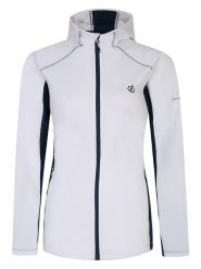 Dare 2b Kurtka sportowa "Convey II" w kolorze biało-granatowym rozmiar: 40. Białe kurtki sportowe Dare 2b, bez wzorów, z materiału, bez kaptura, outdoorowe. Za 157.45 zł.