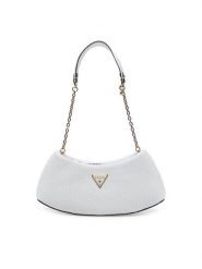 Guess Torebka HWWG96 38170 Biały. Białe listonoszki Guess, z aplikacjami, ze skóry, bez dodatków. Za 339.99 zł.