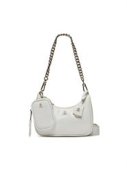 Steve Madden Torebka Bvital-E SM13001219-WHT Biały. Białe torebki klasyczne Steve Madden, bez wzorów, ze skóry, bez dodatków. Za 249.99 zł.