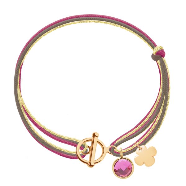 Bransoletka Rubby. Czerwone bransoletki Lilou, szklane. Za 276.00 zł.