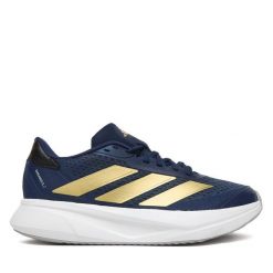 Buty do biegania adidas. Niebieskie obuwie sportowe Adidas, bez zapięcia, do biegania. Za 279.99 zł.
