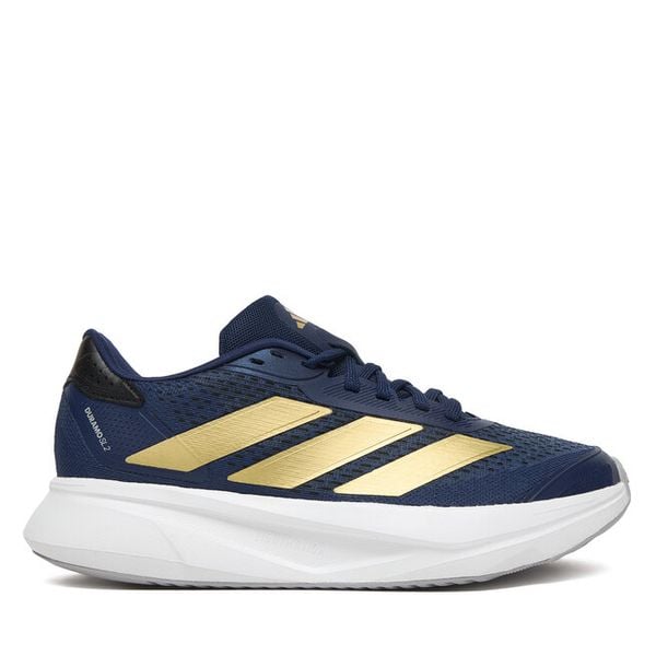 Buty do biegania adidas. Niebieskie obuwie sportowe Adidas, bez zapięcia, do biegania. Za 279.99 zł.