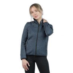 Damski polar Izas Samaun. Niebieskie swetry Izas, m, bez wzorów, z polaru, bez ramiączek. W wyprzedaży za 226.04 zł.