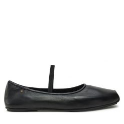 Baleriny Tory Burch. Czarne baleriny Tory Burch, bez wzorów, bez obcasa. Za 1,099.00 zł.