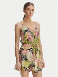 ONLY Kombinezon Nova 15305705 Zielony Regular Fit. Zielone sukienki Only, s, bez wzorów, z wiskozy, bez kołnierzyka, bez ramiączek. Za 129.99 zł.