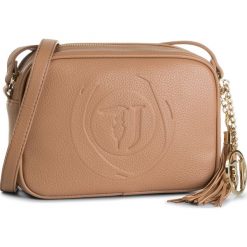 Torebka TRUSSARDI JEANS - Faith Camera Case 75B00847 W110. Brązowe listonoszki Trussardi Jeans, bez wzorów, z jeansu, bez dodatków. Za 469.00 zł.
