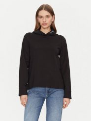 Calvin Klein Jeans Bluza J20J224722 Czarny Regular Fit. Czarne bluzy Calvin Klein Jeans, l, bez wzorów, z jeansu, bez kaptura. Za 219.99 zł.