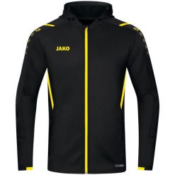 Bluza dresowa z kapturem Jako Challenge. Czarne bluzy JAKO, s, bez wzorów, z dresówki, z kapturem. Za 326.45 zł.