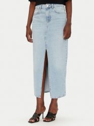Liu Jo Spódnica jeansowa UA5188 D4854 78840 Niebieski Regular Fit. Niebieskie spódnice Liu Jo, bez wzorów, z jeansu. Za 499.99 zł.
