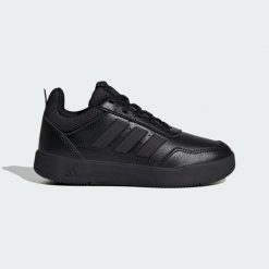 Buty sportowe TENSAUR SPORT 3.0 K. Czarne obuwie sportowe Adidas, bez zapięcia, na jogę i pilates. Za 179.00 zł.