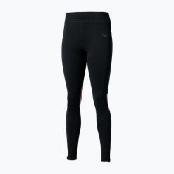 Legginsy do biegania damskie Mizuno Active Warmalite Long. Czarne legginsy Mizuno, l, bez wzorów, z elastanu. Za 159.99 zł.