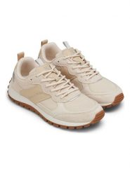Marc O´Polo Skórzane sneakersy w kolorze beżowym rozmiar: 36. Brązowe trampki bez wzorów, z materiału, bez zapięcia. Za 298.67 zł.