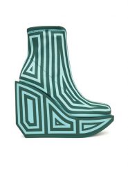 United Nude Botki Wa Bootie Hi 1087993382 Zielony. Zielone botki United Nude, bez wzorów, z materiału, bez obcasa, na koturnie, bez zapięcia. Za 1,899.00 zł.