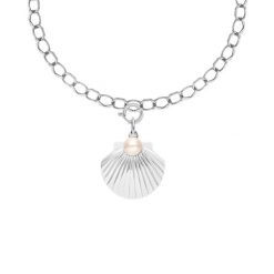 Naszyjnik Łańcuch No.13 z puzderkiem Venus posrebrzany. Naszyjniki Lilou, posrebrzane. Za 382.00 zł.