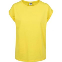 Koszulka Damska Z Rozszerzonym Ramieniem. Czarne bluzki Urban Classics, xl, bez wzorów, sportowe, bez kołnierzyka, bez ramiączek. Za 55.99 zł.