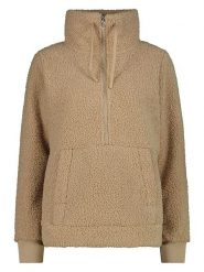 CMP Bluza polarowa w kolorze beżowym rozmiar: 48. Brązowe bluzy CMP, bez wzorów, z polaru, bez kaptura. Za 194.95 zł.