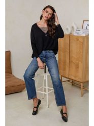 Soft Cashmere Sweter w kolorze czarnym rozmiar: 34/36. Czarne swetry Soft Cashmere, bez wzorów, z kaszmiru, bez ramiączek. Za 104.99 zł.