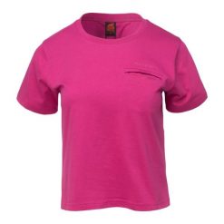 Koszulka Igwezi Dla Kobiet. Czerwone bluzki IGUANA, bez wzorów, sportowe, bez kołnierzyka, bez ramiączek. Za 100.99 zł.