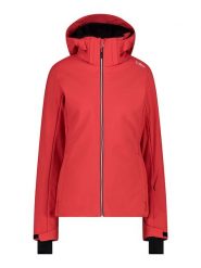 CMP Kurtka narciarska w kolorze czerwonym rozmiar: 46. Czerwone kurtki narciarskie CMP, bez wzorów, bez kaptura, narciarskie. Za 460.12 zł.
