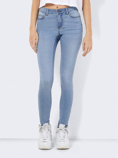 Noisy May Jeansy Billie 27024953 Niebieski Skinny Fit. Niebieskie jeansy Noisy may, bez wzorów. Za 89.99 zł.