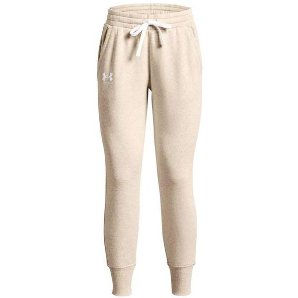 Spodnie Do Joggingu Damskie Polar Rival. Brązowe spodnie dresowe Under Armour, xl, bez wzorów, z polaru, do biegania. Za 244.99 zł.