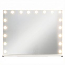 Lustro do makijażu z LED w stylu Hollywoodzkim 80 x 60 cm. Zestawy Costway. Za 369.00 zł.