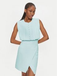 MVP Wardrobe Body MVPE4BO094.0CP0037 Granatowy Shirt Fit. Niebieskie body MVP Wardrobe, bez wzorów, z wiskozy. Za 979.99 zł.