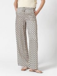 Rosner Spodnie w kolorze niebiesko-beżowym rozmiar: W42/L32. Brązowe spodnie materiałowe Rosner, l, bez wzorów, z materiału. Za 220.95 zł.