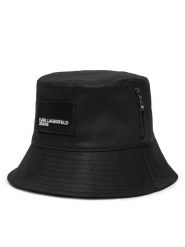 KARL LAGERFELD Kapelusz A3W33092 Czarny. Czarne kapelusze KARL LAGERFELD, bez wzorów, z bawełny. Za 299.99 zł.