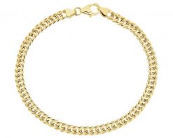 Złota bransoletka - pancerka. Żółte bransoletki Apart, złote. Za 2,139.00 zł.
