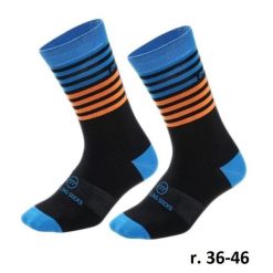 Skarpetki rowerowe unisex madani Toucan. Brązowe skarpety MADANI, bez wzorów, z materiału. Za 5.00 zł.