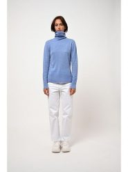 AUTHENTIC CASHMERE Kaszmirowy golf "Fornet" w kolorze błękitnym rozmiar: XL. Niebieskie golfy AUTHENTIC CASHMERE, xl, bez wzorów, z kaszmiru, bez ramiączek. Za 394.24 zł.