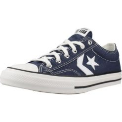 Buty CONVERSE STAR PLAYER 76 OX Niebieski. Niebieskie trampki Converse, bez wzorów, z tkaniny, bez zapięcia. Za 228.99 zł.