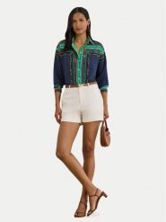 LAUREN RALPH LAUREN Koszula 200P03687001 Kolorowy Relaxed Fit. Koszule Lauren Ralph Lauren, l, bez wzorów, z syntetyku, bez kołnierzyka, bez ramiączek. Za 859.99 zł.