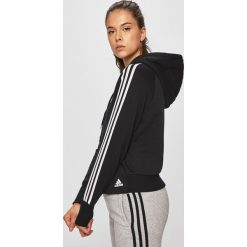 Adidas Performance - Bluza. Czarne bluzy adidas Performance, l, z aplikacjami, z dzianiny, z kapturem. Za 269.90 zł.