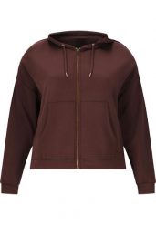 Damska bluza z kapturem zapinana na zamek Q Sportswear Tiamo. Brązowe bluzy sportowe ENDURANCE Q, l, bez wzorów, z poliesteru, z kapturem. Za 346.00 zł.